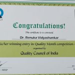 Winning Entry from Digital Way to Quality Life ,-2017 from QCI , 