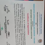 BEST ORAL PRESENTATION AWARD 