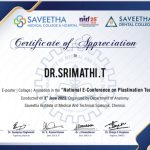 Best E poster award in a national conference in 2023