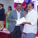 Received Gold medal from our beloved Chancellor for completing 20 years of services