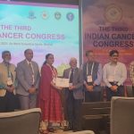 Best oral presentation – 3rd Indian Cancer Congress held at Mumbai from 2nd November 2023 till 5th November 2023