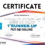 1st Runner-up: - Pieze -Awe Challenge