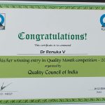  Winning Entry for ' Delivering Customer Driven Quality' 2016 from QCI 