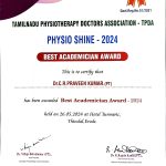 Best Academician Award 