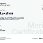 Top 10% in International Teachers Olympiad  in 2022