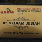 ASMA Outstanding Marketer Leader Award 