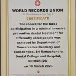 World Records Union on 18th March 2023 
