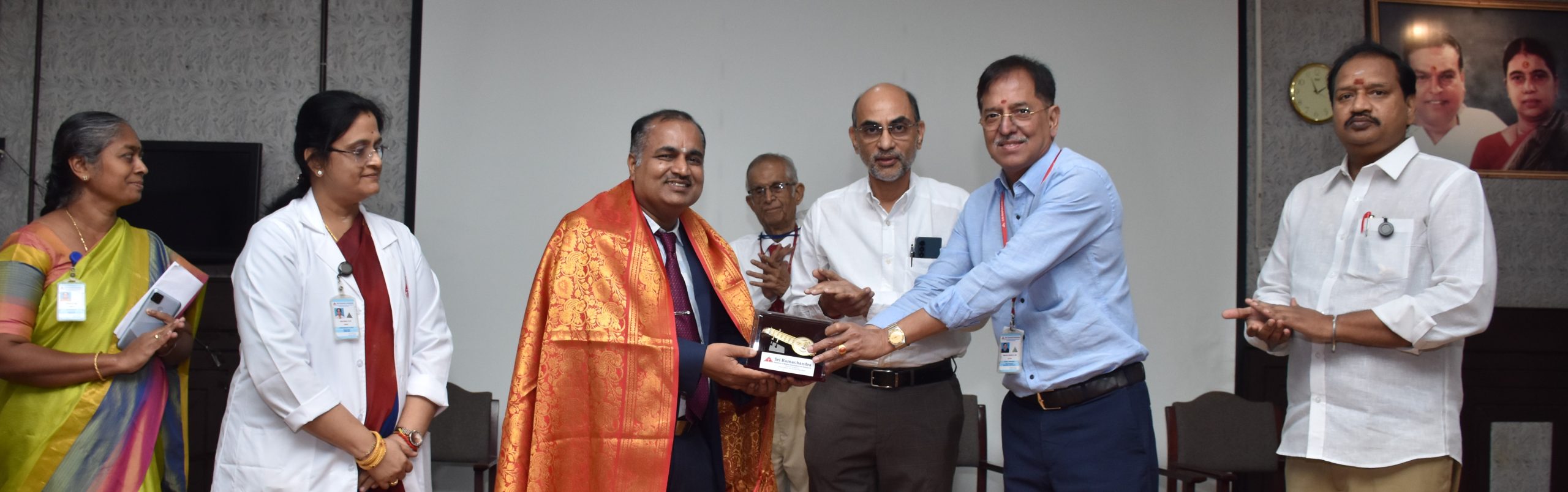 Dr. B.K. Mishra, HoD, Neurosurgery And Gamma Knife Radiation, Hinduja Hospital and Medical Research Center, Mumbai Delivered The Founder Chancellor Sri NPV Ramasamy Udayar Oration On Neuro Surgery At SRIHER