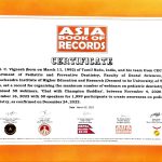 Asian Book of Records - Maximum Webinars Organized on Pediatric Dentistry by a Team (2023)