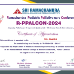 Moderator for Pediatric Palliative Care conference (R-PPALCON-2024)