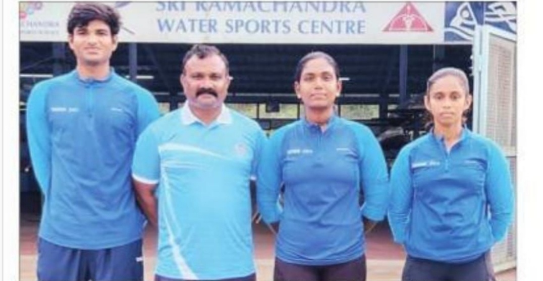 SRI RAMACHANDRA STUDENTS IN INDIAN TEAM FOR WORLD UNIVERSITY ROWING CHAMPIONSHIP