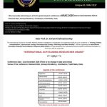 International Society For Scientific Network Awards 2025 (ISSN Awards)