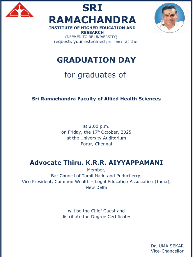 Graduation Day – 2025 (17th Oct – 02.00PM)