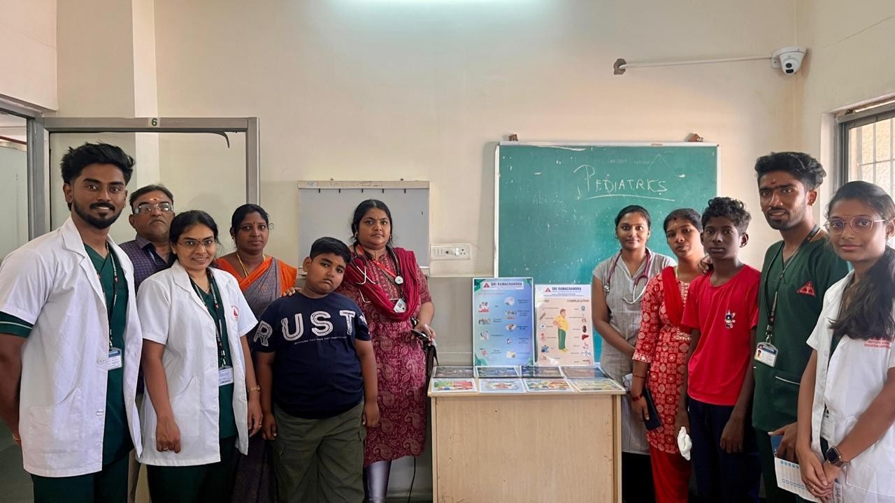 Our Mind body medicine and lifestyle sciences department Iyear’s conducted a vital awareness session on Obesity and Sleep Health in the Paediatric OP & IP, G-BLOCK
