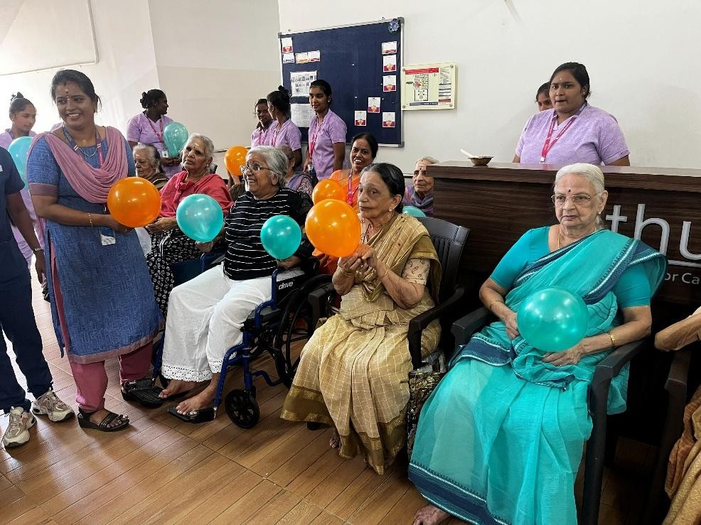 Our Mind-Body Medicine and lifestyle sciencesdepartment team visited Athulya on March 20th