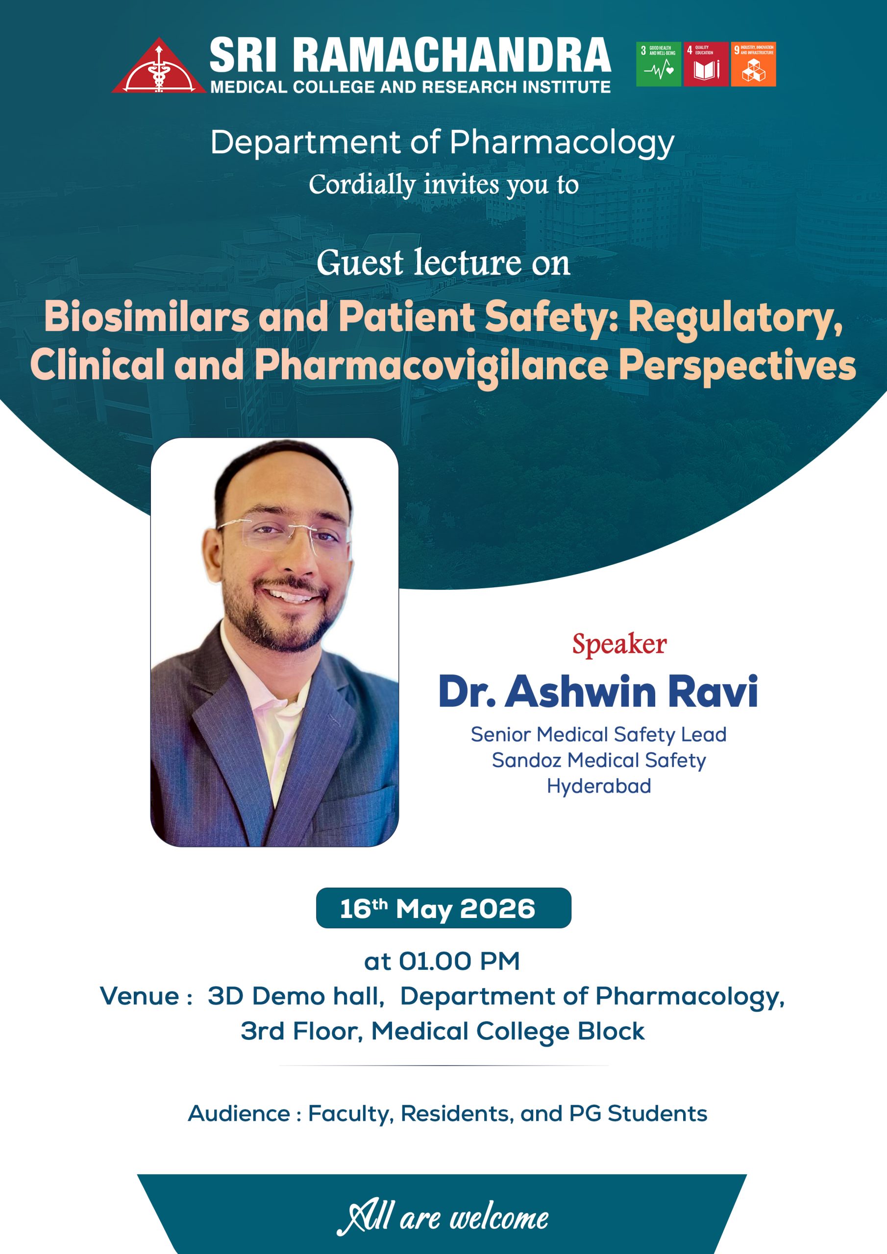 Guest Lecture on Biosimilars and Patient Safety: Perspectives from Industry Experts